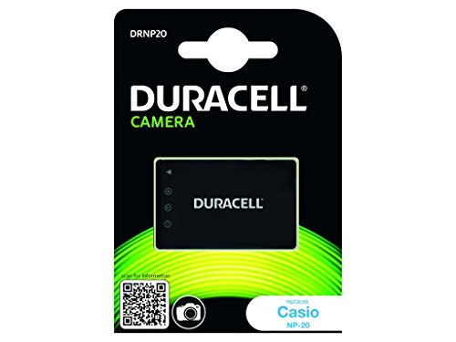 Duracell DRNP20 - Batería para cámara digital 3.7 V, 700 mAh (reemplaza batería original de Casio NP-20)