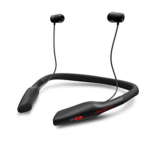 Energy Sistem BT Smart 5 Voice Assistant - Auriculares Neckband (Magnet Earbuds, Bluetooth)