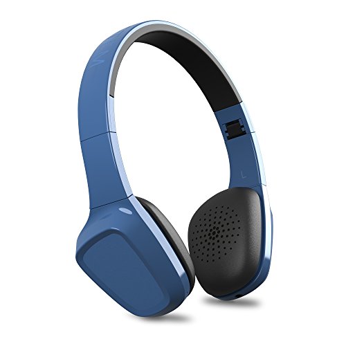 Energy Sistem Headphones 1 Bluetooth Blue (Auriculares inalambricos, Bluetooth, Micrófono, Control de Llamadas, Batería Recargable, ultraligeros, Diadema Regulable y Almohadillas con rotación)