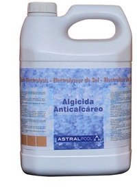 Fluidra 40926 - Algicida y anticalcareo para electrolisis de Sal 5 l