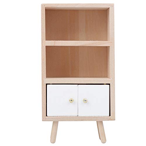 Gabinete de casa de muñecas, 1:12 muebles de aparador en miniatura de casa de muñecas gabinete de almacenamiento multifuncional de madera accesorios de casa de muñecas(Sideboard)