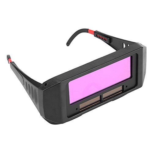 Gafas para soldar, gafas de sol para soldar con oscurecimiento automático de color negro, gafas protectoras para soldador para proteger sus ojos de las chispas