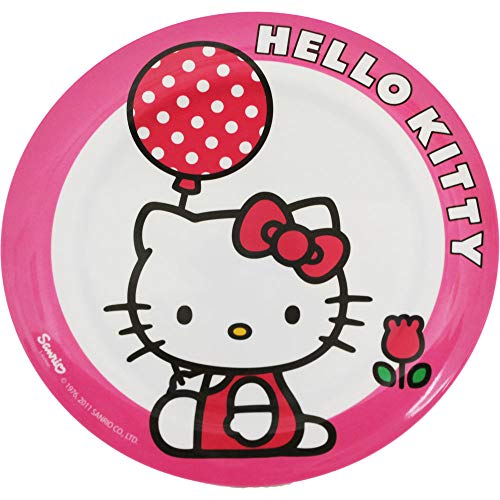 Hello Kitty - Plato (plástico), diseño de Hello Kitty