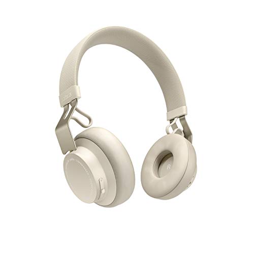 Jabra Move Style Edition – Auriculares On-Ear, Conexión Bluetooth con Smartphones, Ordenadores y Tabletas, Para Música y Llamadas Inalámbricas, Beige