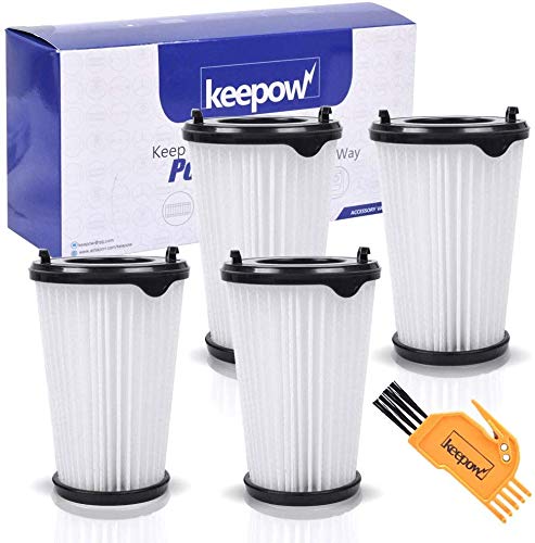 KEEPOW 4 Filtros para Aspiradora Ergorapido AEG CX7 CX7-2 para Todos los Modelos, Pack Familiar