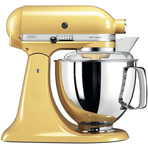 KitchenAid Artisan - Robot de cocina (4,8 L), color amarillo pastel