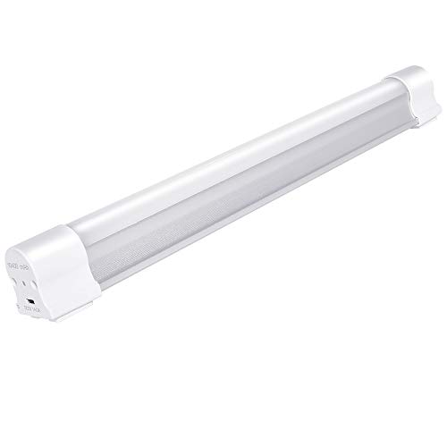 LETOUR Barra de luz LED magnética de trabajo 120 W 6000 lúmenes, 5 niveles regulables, linterna de camping recargable por USB, luz portátil de resistencia para 80 horas (LT-LTK120 120 W)