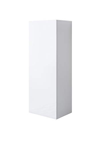 muebles bonitos Armario Colgante Modelo Luke V1 (40x126cm) Color Blanco