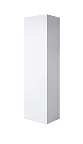 muebles bonitos Armario Colgante Modelo Luke V4 (40x165cm) Color Blanco