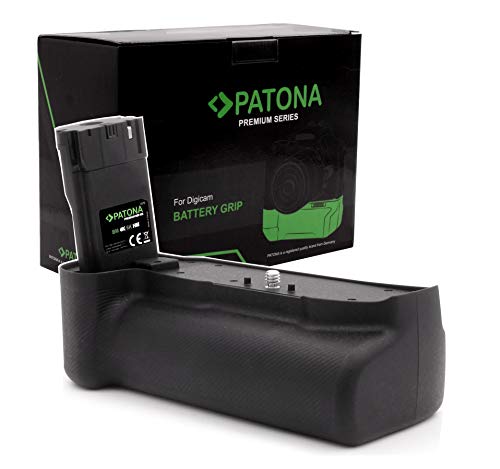 PATONA 1476 - Empuñadura de batería compatible con bmpcc Blackmagic Pocket Cinema 4K 6K (compartimento de batería para 3X LP-E6N)
