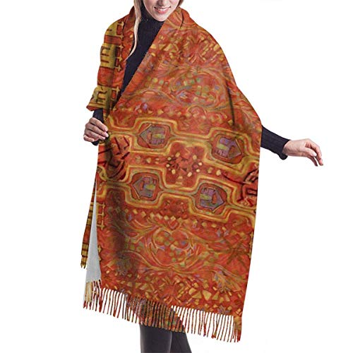 Perfecto regalo oriental alfombra persa mujer invierno cálido bufanda moda largo grande suave cachemira abrigo bufandas