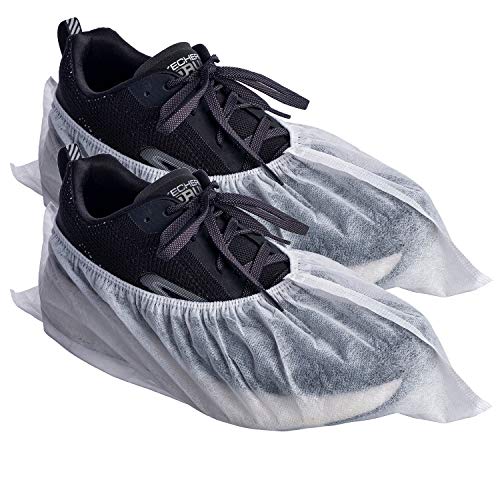 PimPam Factory - Pack de 100 Cubrezapatos Desechables y Transpirables, Ajustables | Fabricado en España | Fundas Protectoras | Hipoalergénico | 100% Reciclable | Sin Olor