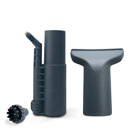 Polti PAEU0294- Kit de accesorios para aspirar y limpiar con vapor compatibles con Vaporetto serie Unico