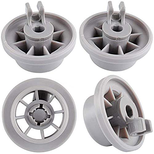 Ruedas lavavajillas 165314 - WENTS ruedas de lavavajillas para muchos comunes lavavajillas de Bosch Zanussi Miele etcétera - ruedas bandeja lavavajillas 10pcs