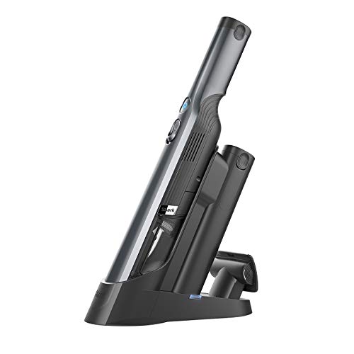 Shark Handheld Vacuum Cleaner Aspirador de Mano [WV251EU] Inalámbrico, Batería Doble, Gris