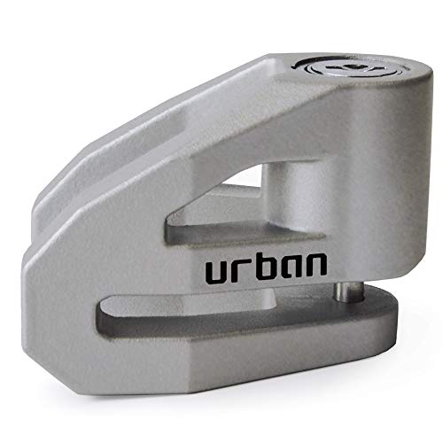 URBAN Ur206T Candado Antirrobo Disco ø6 fabricado en Europa, Titanio, 6 mm