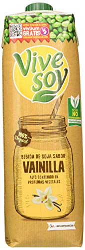Vivesoy - Bebida de Soja sabor Vainilla - 1 L