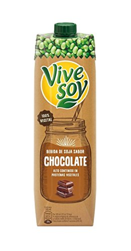 Vivesoy Chocolate - Paquete de 6 x 1 L - Total: 6 L