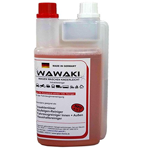 Wawaki – Limpiador de toldos y lonas, concentrado de 1 litro