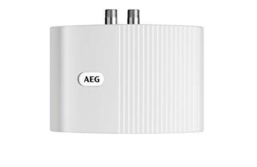 AEG 222116 MTH 570 - Calentador de sistema abierto (tamaño pequeño, 5,7 kW, 230 V), color blanco