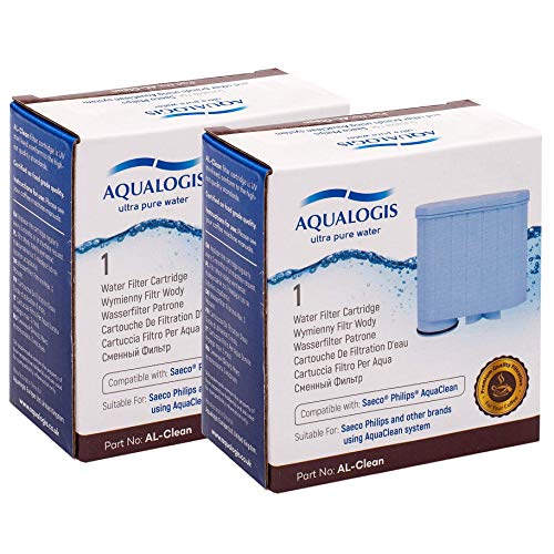 Aqualogis Al-Clean - Filtro de cal y agua para cafeteras automáticas Saeco y Philips Saeco CA6903/01 AquaClean