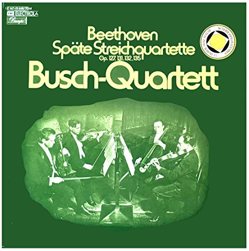 Beethoven: Späte Streichquartette (Op. 127, 131, 132, 135) [Vinyl Schallplatte] [3 LP Box-Set]