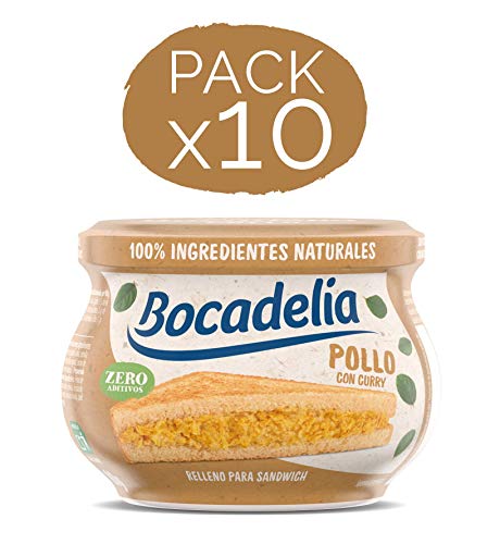 Bocadelia Pollo Curry - 10 Unidades de 180 gr