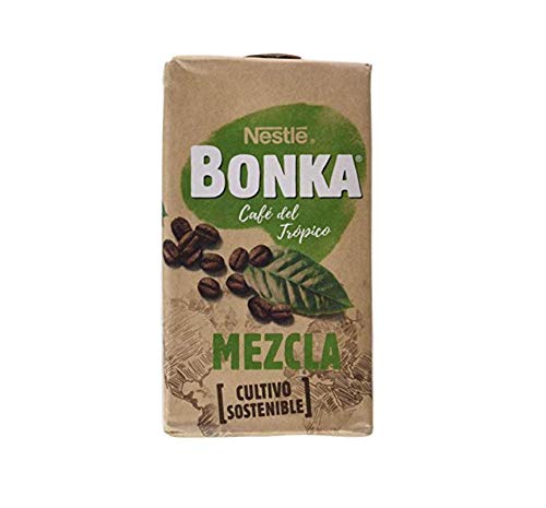 BONKA Café Tostado Molido - Mezcla Suave - Paquete de Café de 250g