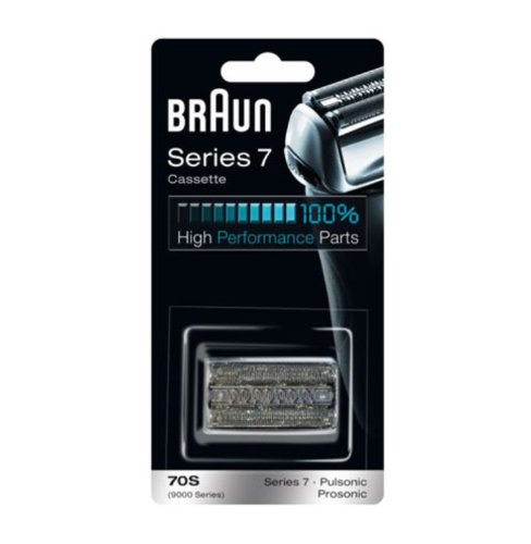 Braun - Combi-pack 70S - Láminas de recambio + portacuchillas para afeitadoras Series 7 y Pulsonic