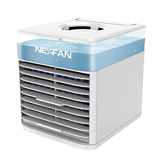 Broco de aire más fresco portátil, personal del acondicionador de aire del ventilador mini refrigerador de aire del humidificador purificador de aire más fresco del aire del ventilador de refrigeració