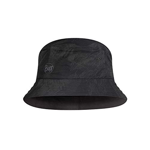 Buff Trek Bucket Hat Gorro, Unisex-Adult, Black, M/L