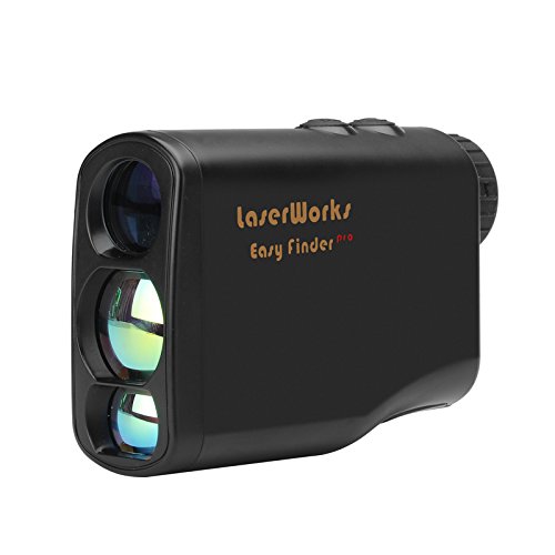 BW LaserWorks LW600 Pro - Telémetro de golf (aumento 6x, goniómetro, bandera bloqueada, antiempañamiento, resistente a la intemperie