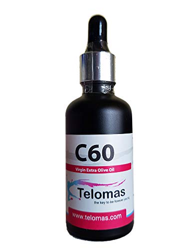 C60 Olive Oil, Lipo fullerenes, C60 Aceite de Oliva, 50 mg, Bucky Balls 99,95%