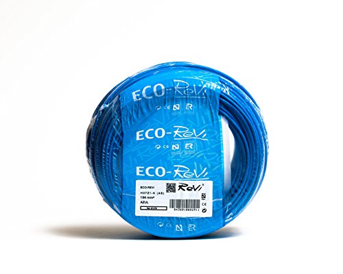 Cable FLEXIBLE LSZH (LIbre de Halógenos) H07Z1-K(AS) 1 x 4 mm² 50 m (Azul)