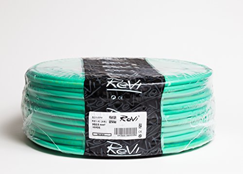 Cable RZ1-K 0,6/1kV (AS) Libre de Halógenos 3x2,5mm 50m (Verde)
