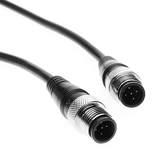 Cablematic - Cable BCC M12 macho-macho 5-pin 1m