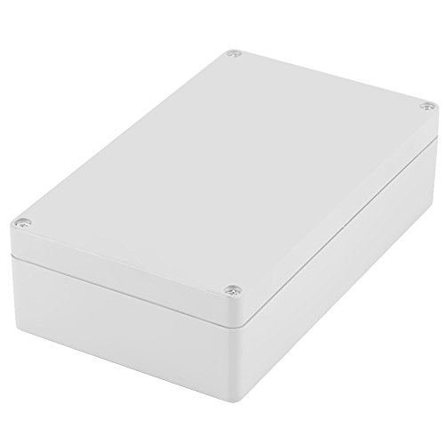 Caja de Conexiones, IP65 ABS (200 * 120 * 56MM) Caja de Conexiones de Plástico Resistente al Polvo a Prueba de Polvo de Plástico Caja de Conexiones de Cableado