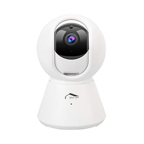 Cámara Vigilancia, Jolyjoy 360° Cámara IP WiFi 1080P Interior 2MP / 3MP con Visión Nocturna, Detección de Movimiento, 2.4G WiFi,Audio Bidireccional, Alarma Automática, Monitor de bebé con Alexa