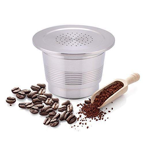 Cápsula de café de acero inoxidable para Nespresso Cafetera  uso ilimitado