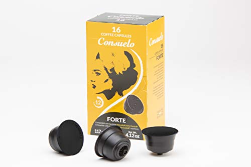 Consuelo - cápsulas de café compatibles con Dolce Gusto* - Forte, 96 cápsulas (16x6)