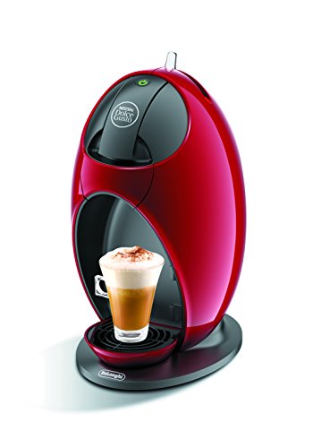 DeLonghi Jovia EDG250.R - Cafetera (Independiente, Rojo, Espresso machine, Cápsulas, Café, 0,8L)