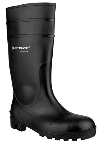 Dunlop Protective Footwear (DUO18) Dunlop Protomastor, Botas de Seguridad Unisex Adulto, Black, 41 EU