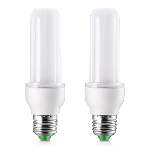 Elrigs Bombilla LED E27, 9 W (equivalente a 75 W en incandescencia), luz blanca cálida (3000K), casquillo E27, pack de 2 bombillas