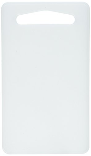 Fackelmann 39005 - Tabla Cortar Cocina LLDPE Blanca 24x14x0,6cm