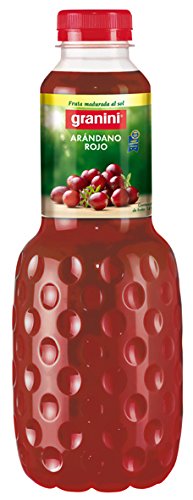 Granini - Arándano rojo - Zumo de frutas 1000 ml - Pack de 6 (Total 6000 ml)