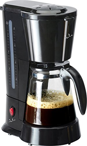 JATA CA288 - Cafetera (Cafetera de filtro, De café molido, 600 W, Negro)