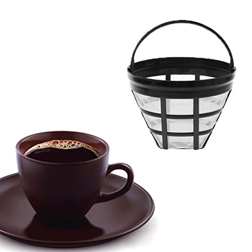 JENOR Fit Coffee Machines - Cesta de café reutilizable con filtro de café