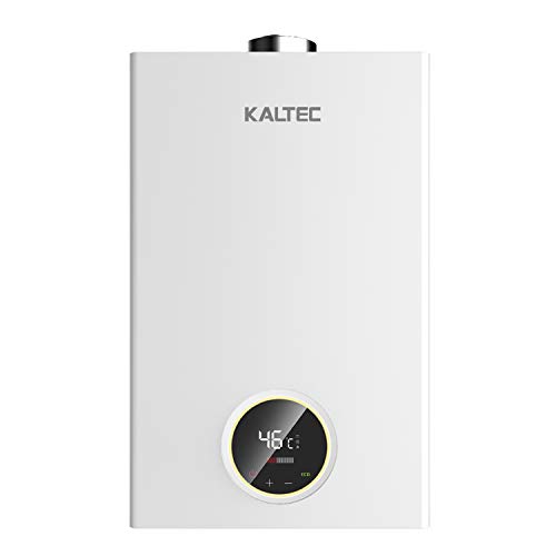 KALTEC KCE-11B Calentador de Agua de Butano Protane Gas Calentador de Agua Calentador Automático LED Digital Calentador de Agua Instantáneo Propane 11L [Clase de eficiencia energética A]