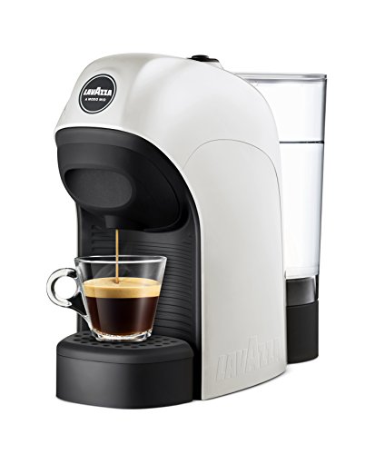 Lavazza A Modo Mio Lavazza - Máquina de café Modelo Tiny - 1450 W de Potencia - Capacidad 0,75 litros Bianco