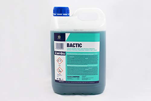Limpiador Desinfectante Bactericida Germicida Fungicida BACTIC Garrafa 5L (Caja de 2 Garrafas)